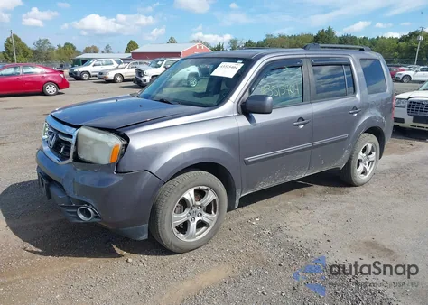 2015 Honda Pilot Ex-L from USA, damaged, VIN 5FNYF4H6XFB050660